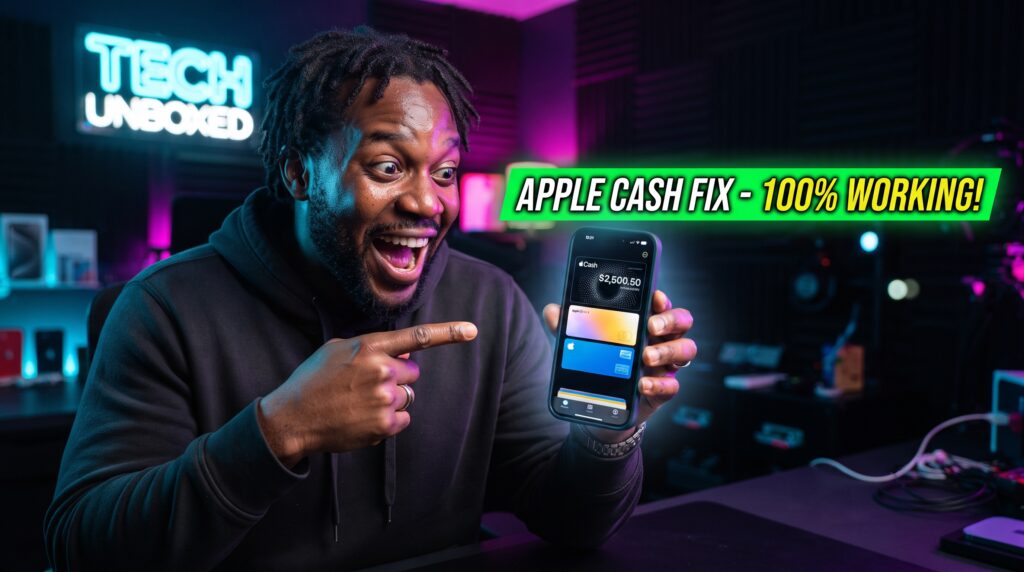 Apple Cash card not showing